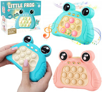 Gra Pop It Quick Push Żaba Antystresowa Dla Dzieci 2 Kolory Edukacyjna