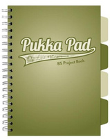 Kołozeszyt Pukka Pad B5 Project Book Olive Green oliwkowy