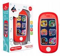 SMARTFON TELEFON INTERAKTYWNY DOTYKOWY LED MUZYKA