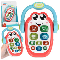 Telefon Muzyczny Edukacyjny Interaktywny Dla Dzieci Dźwięk Światło Prezent