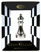 Łamigłówka Cast Bishop Goniec Szachy Silver
