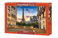 Puzzle 1000 Walk in Paris at Sunset CASTOR Castorland