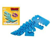 Dinozaur 3D Fidget Edukacyjny Ruchome Segmenty Zabawka Dla Dzieci