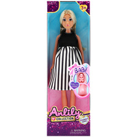 ZESTAW LALKA W CIĄŻY BOBAS CIĘŻARNA LALA CIĄŻA DLA DZIEWCZYNKI PREZENT