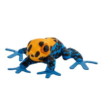 Żaba lisciołaz żółty 10cm Beppe