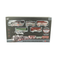 Kolejka Na Baterie Z Tory Lokomotywa Zestaw Dla Dzieci Prezent