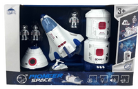 POJAZDY KOSMICZNE W PUDEŁKU RAKIETA PROM ZESTAW ZABAWKA DLA DZIECI