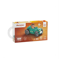 Klocki konstrukcyjne Waffle mini Cars Teal Oldtimer Jeremy 50 elementów