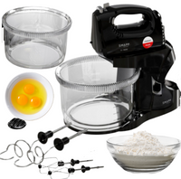 MIKSER Z DWOMA MISAMI 451.88 CZARNY 550W POLSKI