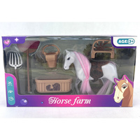 Zabawka koń interaktywny zestaw edukacyjny z pudełkiem rozwój dziecka