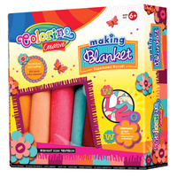 Colorino creative zestaw "supełkowy kocyk"