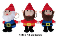 Brelok krasnal 12cm MIX Sun-Day