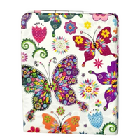 LUSTERKO KOSMETYCZNE W MOTYLKI MAŁE SKŁADANE PRZENOŚNE DO MAKIJAŻU TOREBKI