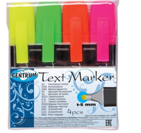 Zakreślacze 4 kolory