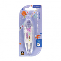 Taśma dekoracyjna Literki 6mm x 4m