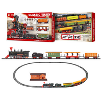 Kolejka na baterie zestaw 26 elementów zabawka edukacyjna dla dzieci