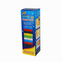 Klocki drewniane układanka edukacyjna zestaw kreatywny dla dzieci rozwój