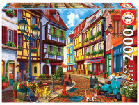 Puzzle 2000 Kolorowa uliczka 112808
