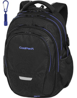 COOLPACK - FACTOR - PLECAK MŁODZIEŻOWY - A148 (latarka gratis) *