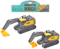 Zabawki pojazdy budowlane dla dzieci 2 sztuki edukacyjne modele