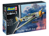 Samolot. Focke Wulf Fw190 F-8 Revell