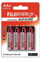 4 SZT BATERIA ALKALICZNA AA LR06 1.5V FUJIENERGY