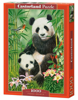 Puzzle 1000 Panda Brunch Castorland