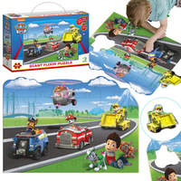 Duże Puzzle Podłogowe "Psi Patrol" Układanka 40 Elementów Mega Zestaw