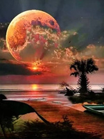 DUŻY OBRAZ MALOWANIE PO NUMERACH PREZENT 50C+ RAMA