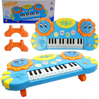 Elektroniczne Organy Pianino Zestaw Instrument Muzyczny Melodie Kwiatki