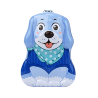 Metalowa skarbonka pies oszczędzaj bezpiecznie zabawka dla dzieci