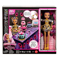 Monster High Straszysłodkie urodziny Tort i lalka Mattel