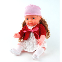 Lalka Bobas Interaktywna z Dźwiękami Idealna na Prezent dla Dzieci