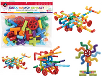 KLOCKI MAŁYCH GENIUSZY CEGIEŁKI ZŁĄCZKI 44 ELEMENT