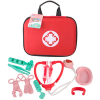Zestaw Lekarski Dla Dzieci Torba Lekarza 24 El. Zabawka Edukacyjna Prezent
