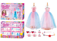 Zestaw Kreator Sukienek dla Dzieci Studio Mody Zabawka Kreatywna Edukacyjna