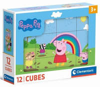 Klocki Peppa Pig 12 elementów 41195