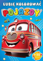 Pojazdy. Lubię kolorować