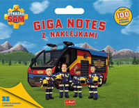 Strażak Sam. Giga notes z naklejkami