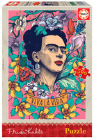 Puzzle 500 Viva La Vida Frida Kahlo 111350