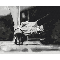 Malowanie po numerach BRUSHME 40x50cm Mowa ciała 3