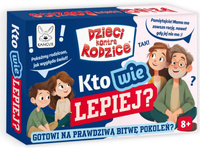 Gra Dzieci kontra Rodzice Kto wie lepiej?