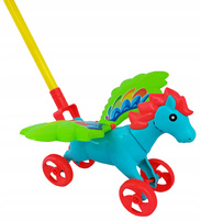 Pchacz Pchanka Pegaz dla Dzieci Rozwija Koordynację i Równowagę