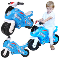 JEŹDZIK MOTOCYKL POLICYJNY EFEKTY DŹWIĘKOWE NAKLEJKI SZEROKIE KOŁA