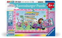 Puzzle 2x24 Koci Domek Gabi Ravensburger