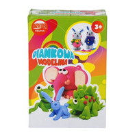 Piankowa modelina mix kolorów kreatywna masa plastyczna dla dzieci