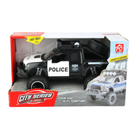 Zabawka Jeep Policyjny z Efektami Świetlnymi i Dźwiękowymi w Pudełku
