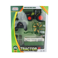 Traktor Z Przyczepą Na Radio Zdalnie Sterowany Dla Dzieci RC Prezent