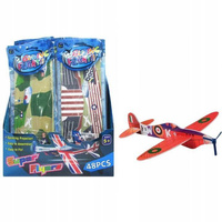 Samolot Styropianowy Latający Łatwy Montaż Zabawa Na Świeżym Powietrzu