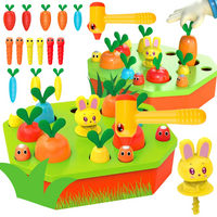 Gra Zbieranie Marchewek Magnetyczna Zabawka Edukacyjna Dla Dzieci Warzywa